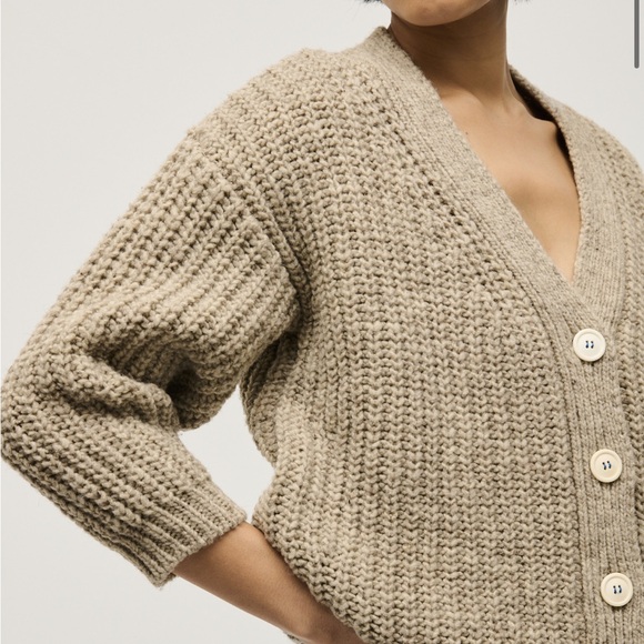 Babaa cardigan no19 mini in mist - Picture 2 of 9